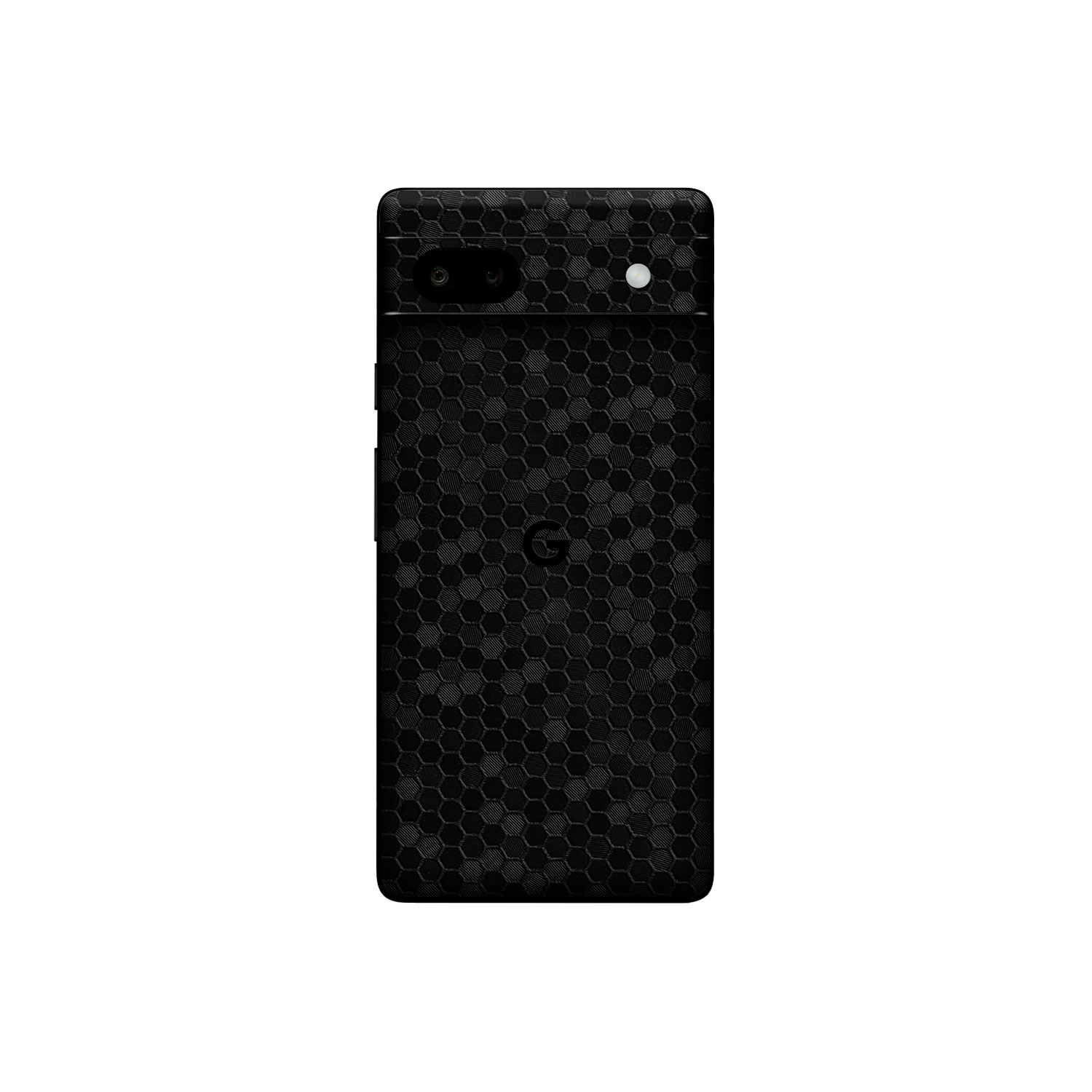 apgo BACK SKIN Film Pellicola protettiva Protezione Posteriore per Google Pixel 6a, skin sticker film foil vinyl Carbon Nero Pixel
